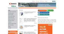Desktop Screenshot of kovopb.cz